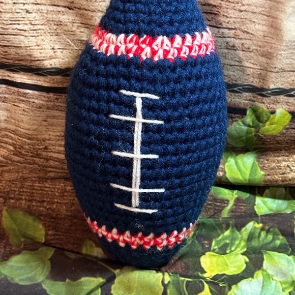 Crochet Football - Picture 4 of 5